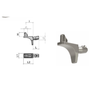 REGGIPIANO 2 PERNI Ø5MM NERO