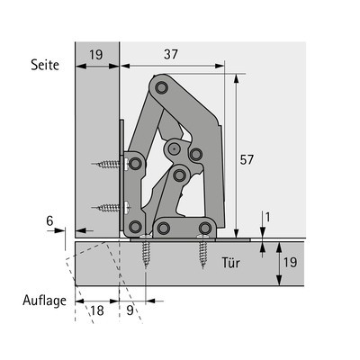 CERNIERA EASY-ON SENZA MOLLA