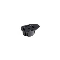 BASE PVC Ø48 P/VITE TRUCIOLARE