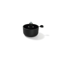 PIEDE REGOL.PLST NERO Ø50 H17
