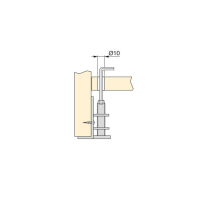 LIVELLATORE A L C/PIEDINO M10
