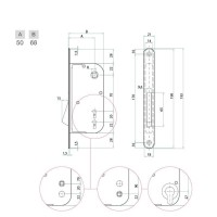 B.ONE OTTONE LUC.PORTE BAGNO S911 Q6/8