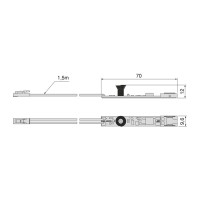 SENSORE STRIPLED 12V/24V TOUCH/DIMMER