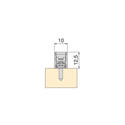 KIT LAMPADA NERA S/TOUCH L2900 4000°K 24V