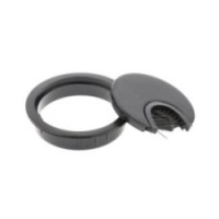 PASSACAVI ZAMA NERO OPACO SP13MM Ø60