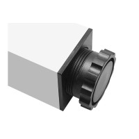 GAMBA(1) TAVOLO ALLUMINIO 60X60 H710