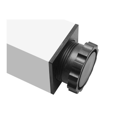GAMBA(1) TAVOLO ALLUMINIO 60X60 H710