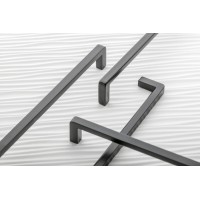 MANIGLIA BAGIO NERA 160MM