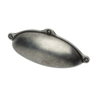 MANIGLIA CONCHIGLIA ARG.VECC. INT.64MM