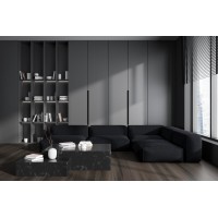 MANIGLIA HEXA NERA 1200MM