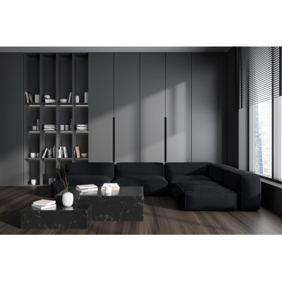 MANIGLIA HEXA NERA 1200MM