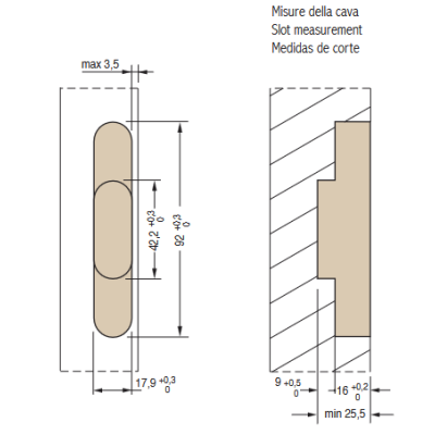 BASE REGOL.P/CERN.CEAM 829
