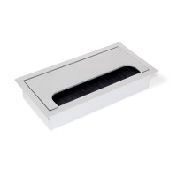 PASSACAVO QUADRUM ARGENTO 160X80MM