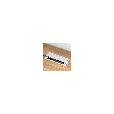 PASSACAVO QUADRUM ARGENTO 160X80MM