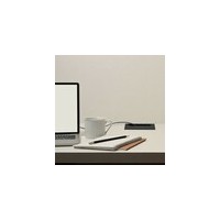 PASSACAVO QUADRUM NERO OPACO 160X80MM