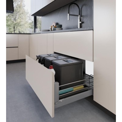PATTUMIERA X CASSETTO ARDESIA MOD.90 H23 11LT