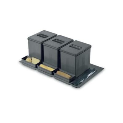 PATTUMIERA X CASSETTO ARDESIA MOD.90 H30 17LT