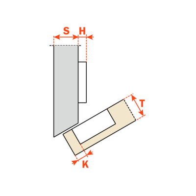 CERN.SALICE Ø35 B7W ANG.-30° C2ABW99