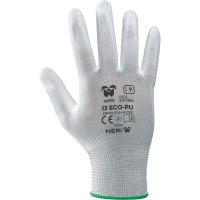 Guanti Nylon-Pu Bianco TG.7/S NERI S.P.A. | Hammer Forniture