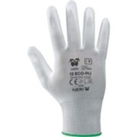 Guanti Nylon-Pu Bianco TG.8/M NERI S.P.A. | Hammer Forniture