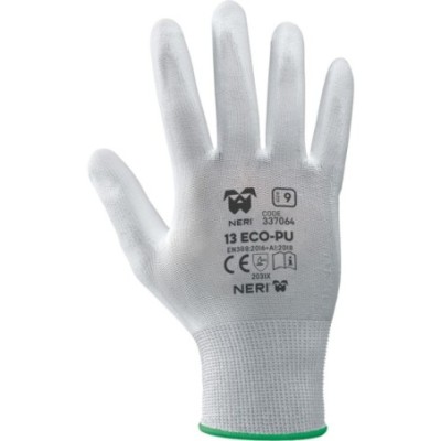 Guanti Nylon-Pu Bianco TG.8/M NERI S.P.A. | Hammer Forniture