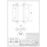 Cern Bommer Doppia AZ.BRZ.2PZ 30/100MM Ibfm | Hammer Forniture