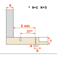 Cern.silentia Ø35 110°MONT.PIA C7A6NE9AC Salice | Hammer Forniture