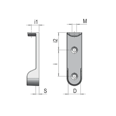 Reggitubo a Battuta Econichel 65X15 Permo | Hammer Forniture