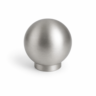 POMOLO SFERA OTT. CROMO SATIN Ø25