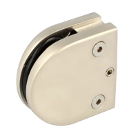 MORSETTO PER VETRO FIN.INOX SP6/8MM