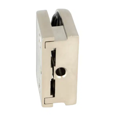 MORSETTO PER VETRO FIN.INOX SP6/8MM